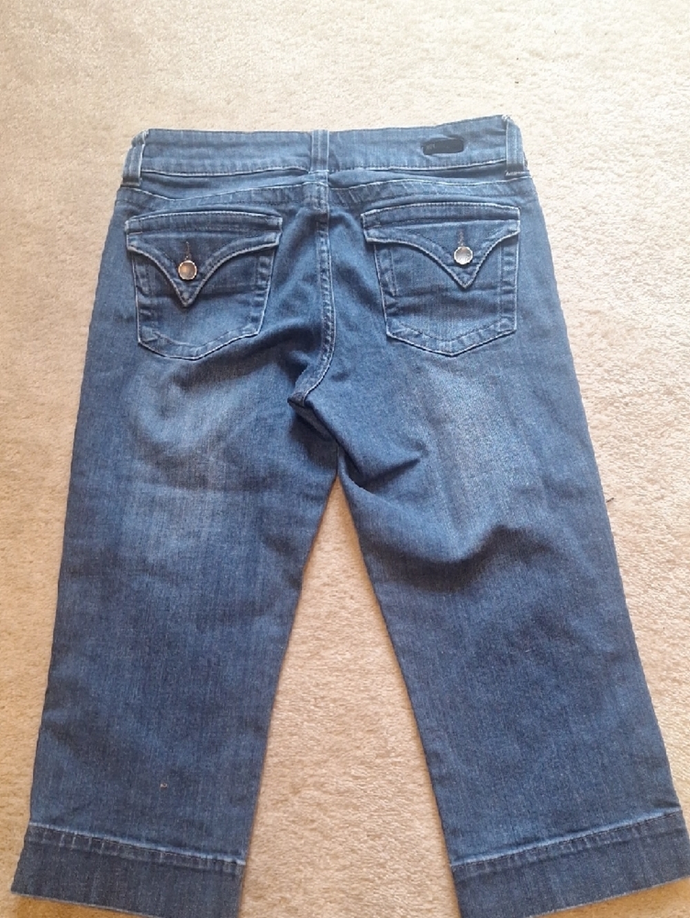 Kut from the Kloth Dark Blue Cropped Jeans - Picture 3 of 10
